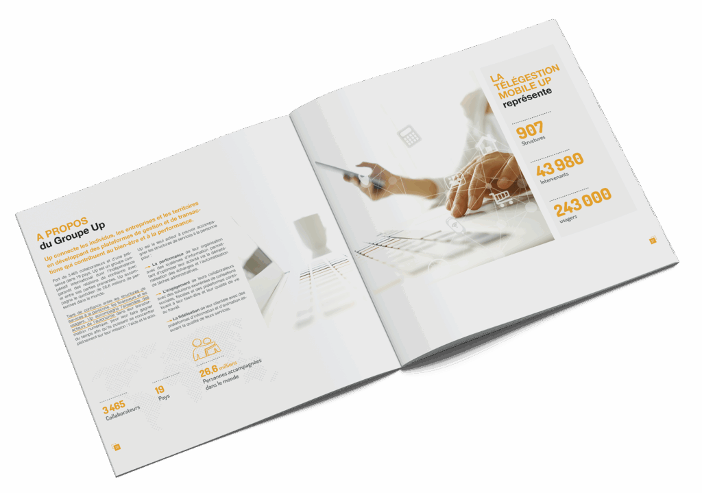 Double page du livre blanc
