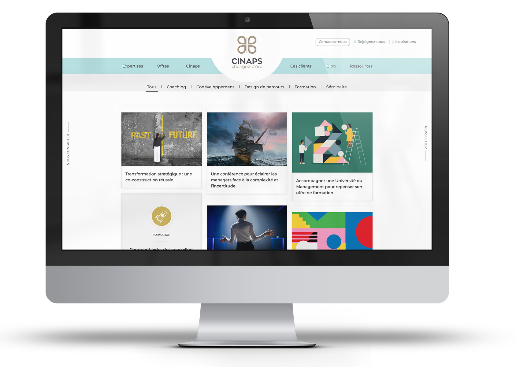 Site institutionnel Cinaps