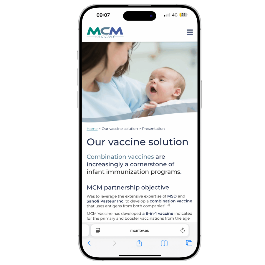 Site corporate santé